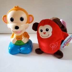 Colorful Monkey Toy Set